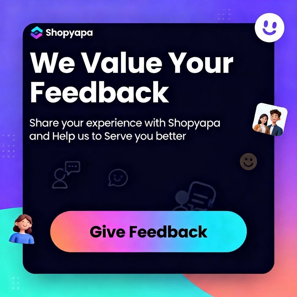 Give feedback to Shopyapa